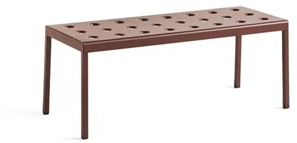 HAY Balcony Lavt Bord L96,5 x H39 Iron Red