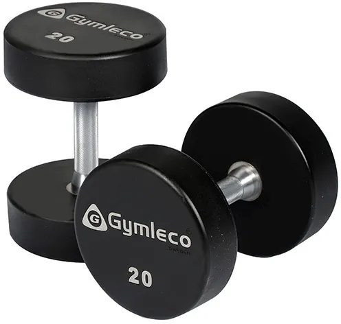 Gymleco 836 Rund Gummihantel 12,5 kg (1 stk)