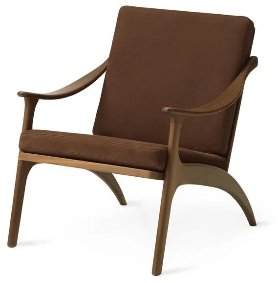 Warm Nordic Lean Back Lenestol Teak/Nabuk Terra