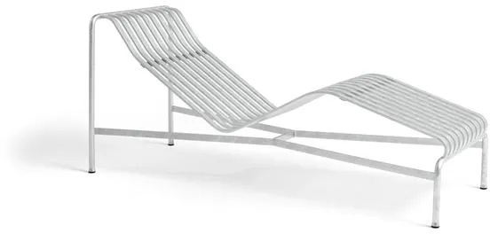 HAY Palissade Chaise Longue Varmgalvanisert Stål